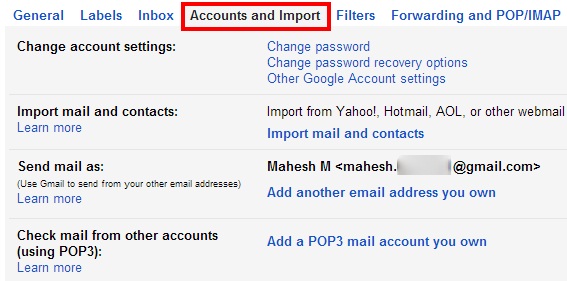 Restore Gmail Acccount