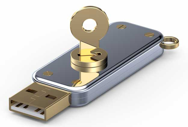 security flash drive