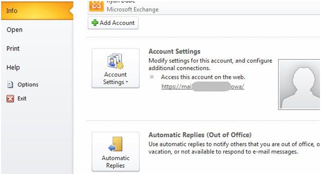 Set up Out of office reply in Outlook 2014