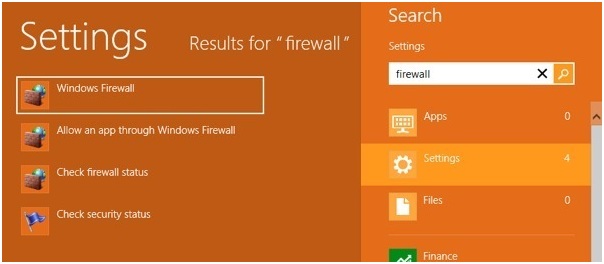 disable windows firewall