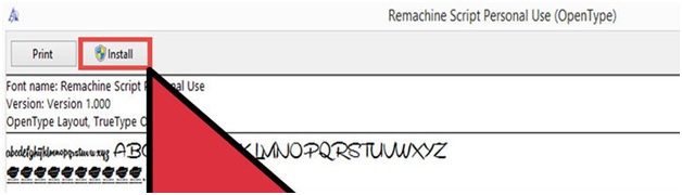 install font on computer