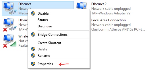 enable and disable DHCP