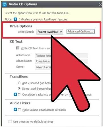 setup and burn dvd on computer