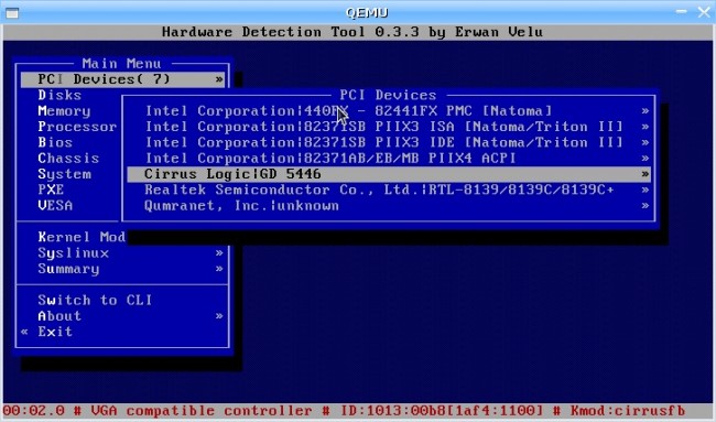 Unknown PCI device error