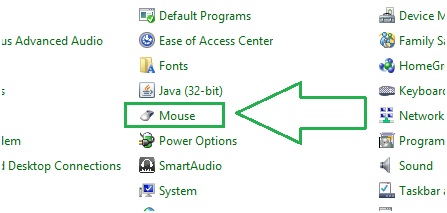 change mouse cursor in Winodows