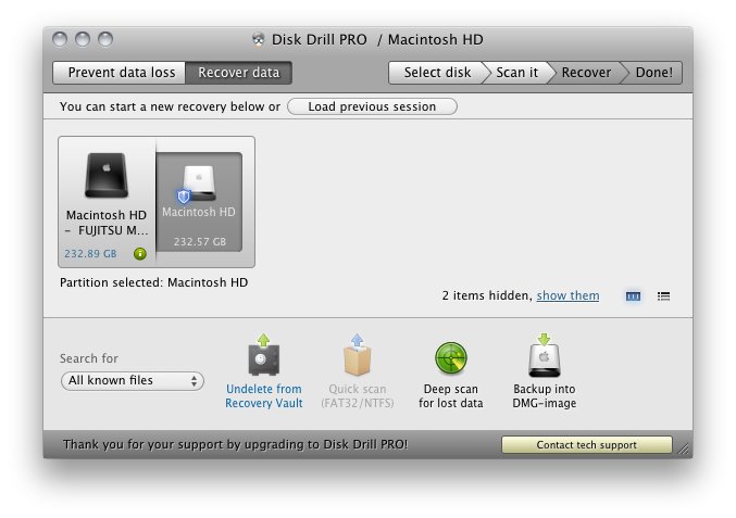 Disk Drill to Recover Formatted Files from USB on Mac