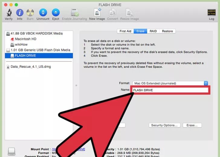 How to Format USB on Mac