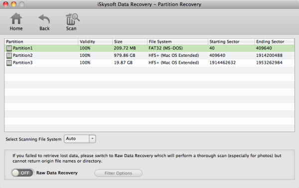 iSkysoft to Recover Formatted Files from USB on Mac