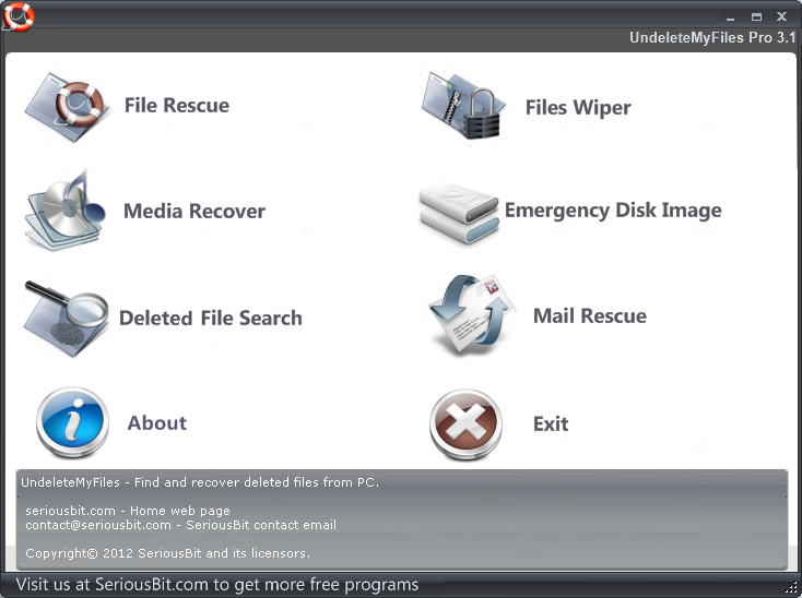 Best memory card recovery software: Undelete my files Pro