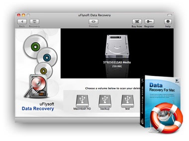 UFly formatted files from external hard drive on Mac