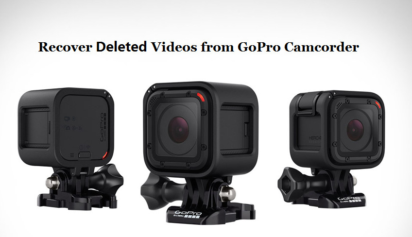recover deleted videos from goPro camcorder