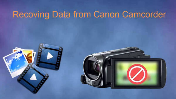 how to recovery deleted videos, photos from canon vixia hd camcorder