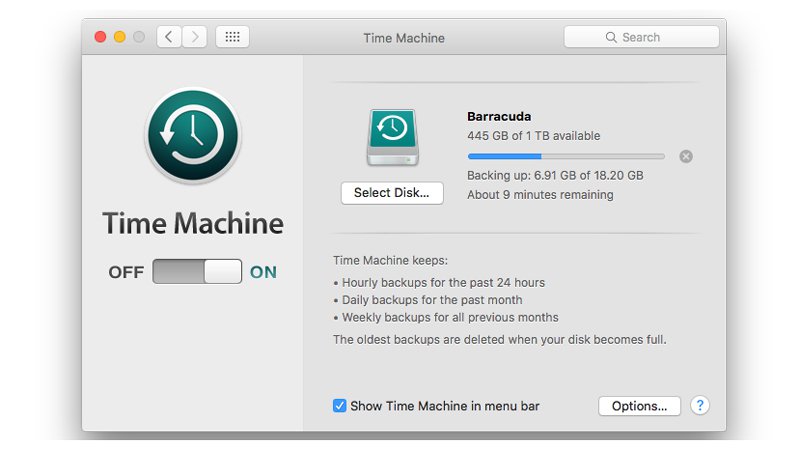 backup mac before update macos seirra