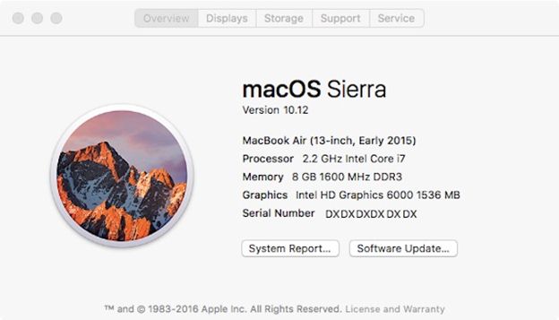 macos sierra features