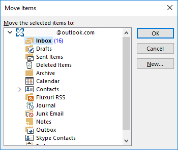 recover deleted items in outlook step 3