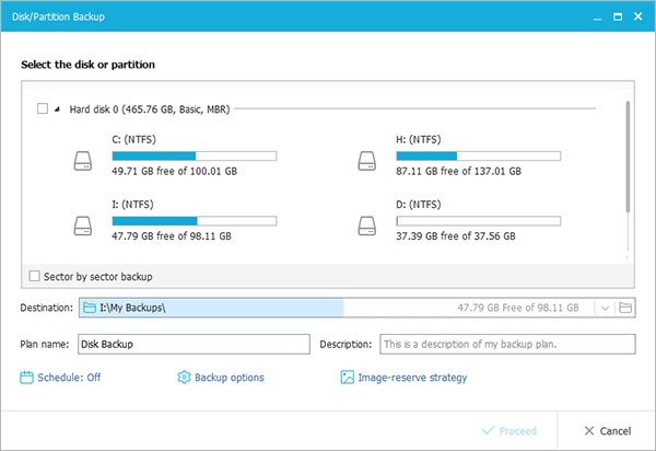 easeus to do backup