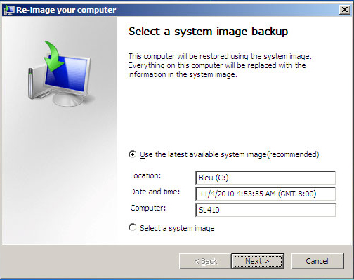 image your computer