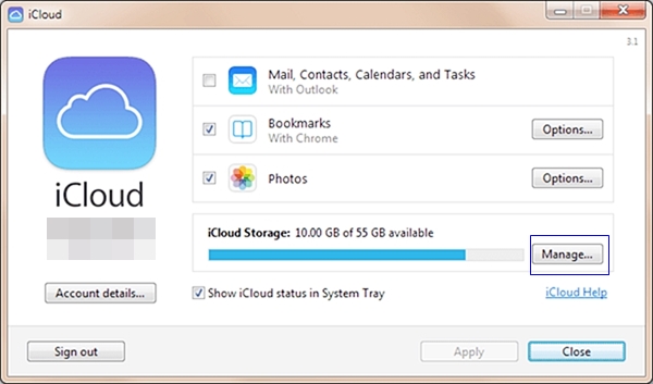 manage your icloud storage