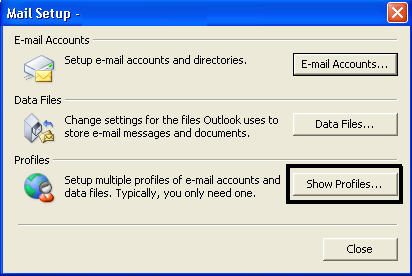 create new outlook pst file step 2