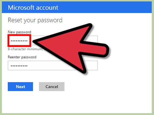 reset your password