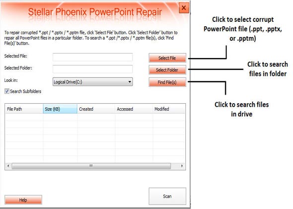 repair MS PowerPoint 2013 step 2