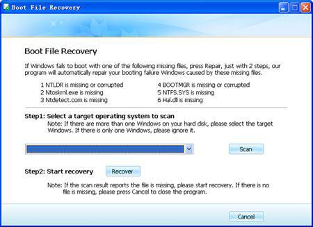 ntldr compressed: boot file recovery