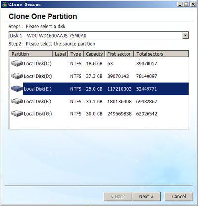 copy partition