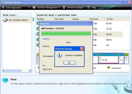 partition hard disk step 3