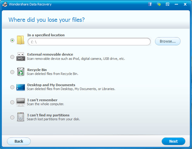 recover data from format partition step 3