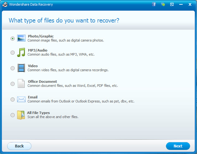 recover data from format partition step 2