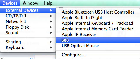 USB not recognized by Mac