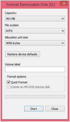 How to Format USB