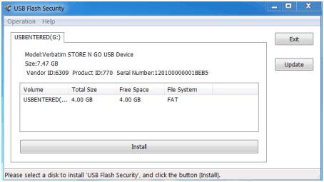 usb flash security