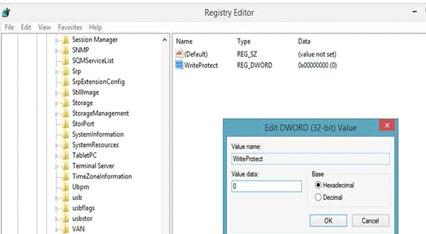 remove usb flash drive write protection