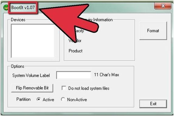 how to partition a flash drive