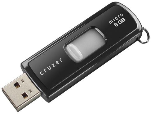 Cruzer USB flash drive recovery