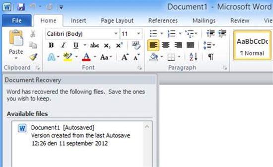 5 Ways to Recover Deleted Word Document