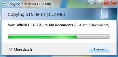 backup flash drive files
