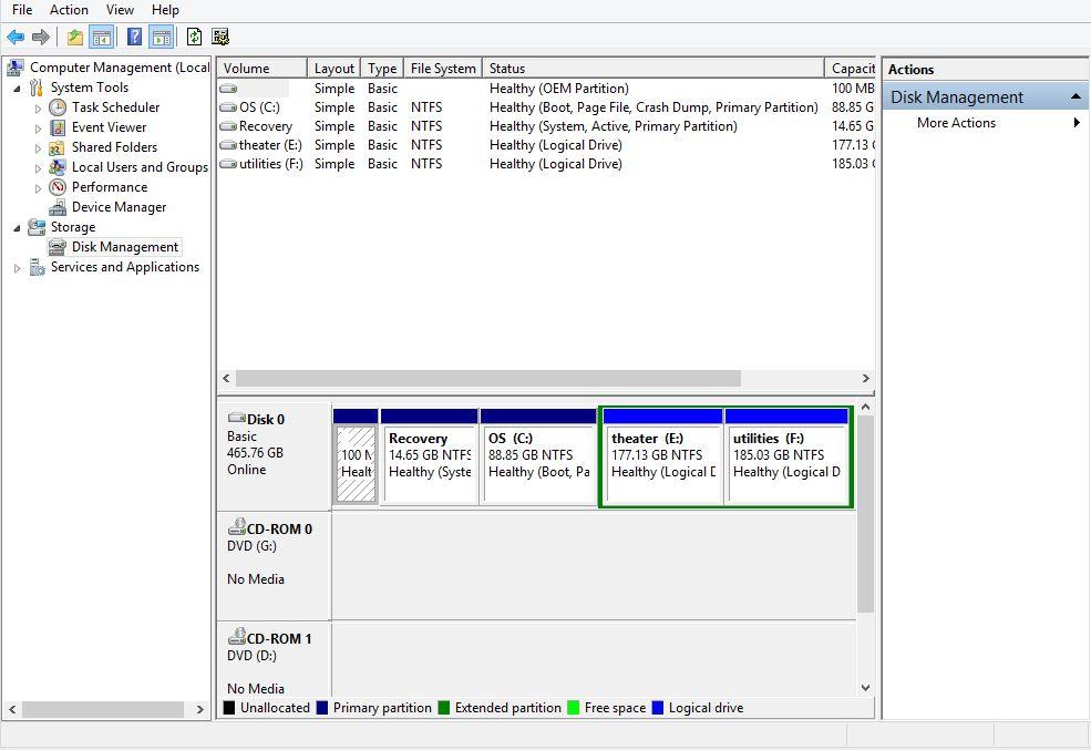 format corrupted hard disk step 3