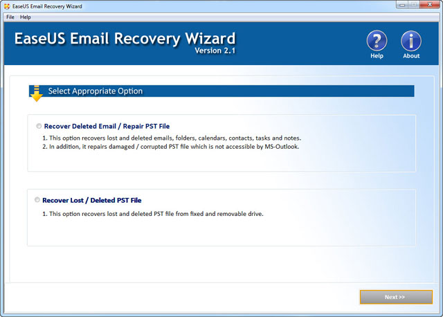 email recovery -01