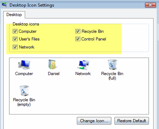 restore recycle bin