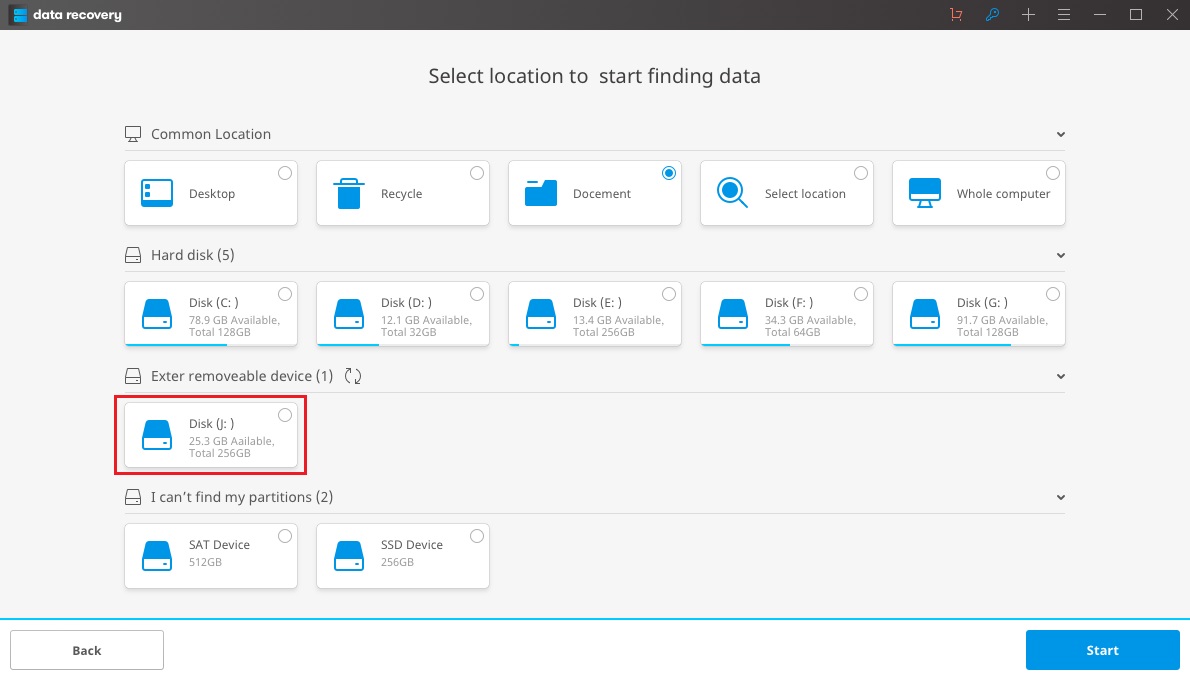 recover files from camera card