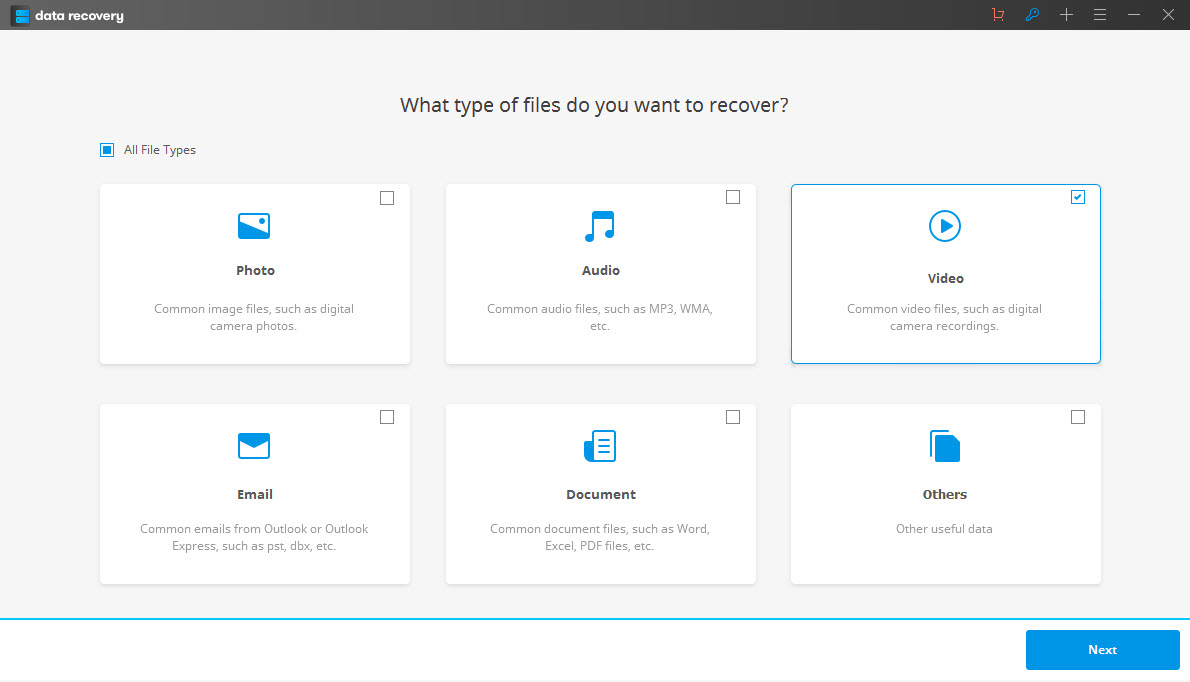 recover lost MOV and WMV video file