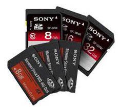 sony memory card recovery