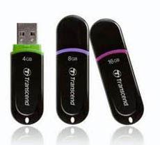 recover lost data from Transcend flash drive