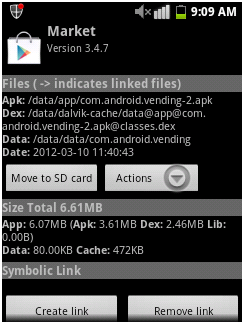 partition an android SD card step 9