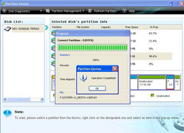 Convert from NTFS to FAT