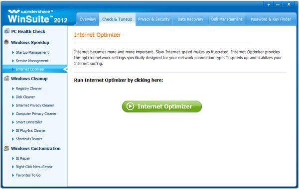 internet speed optimizer