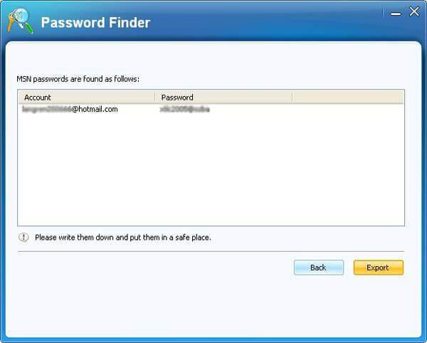 crack msn password