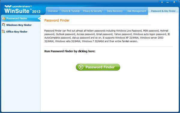 yahoo password finder